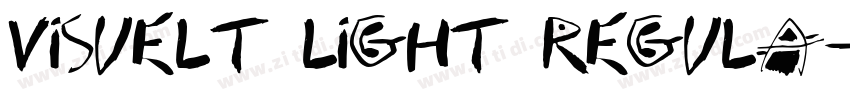 visuelt Light Regula字体转换